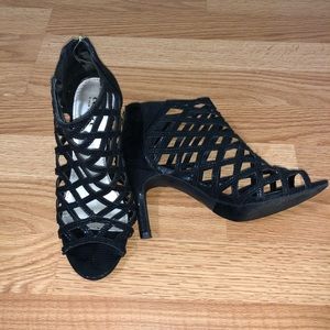 Black Heels Size 6.5
